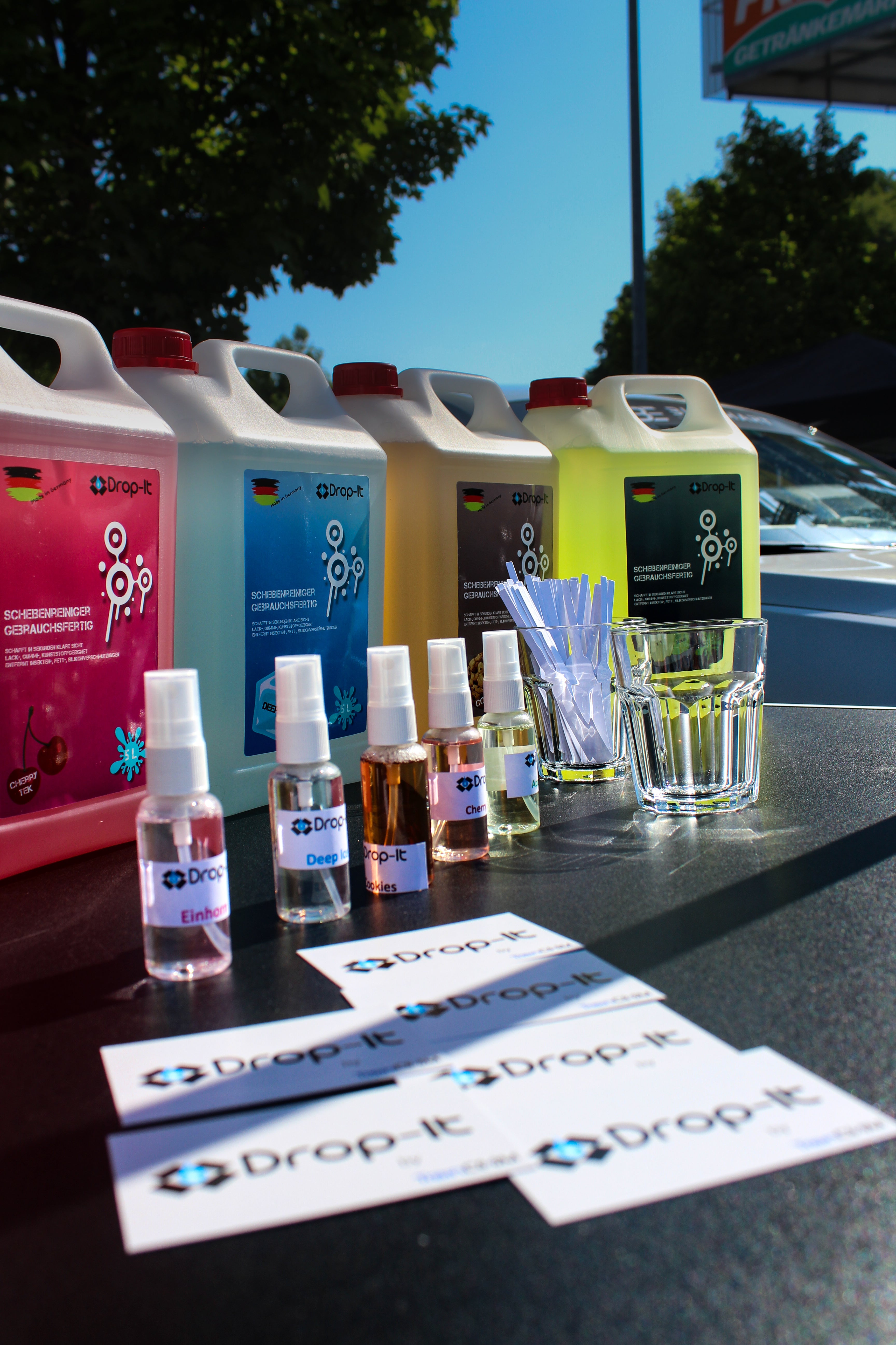 Gratis Duftproben Drop-It Wischwasser